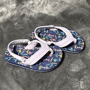 Kids Colorful Dinosaur Print Sandals